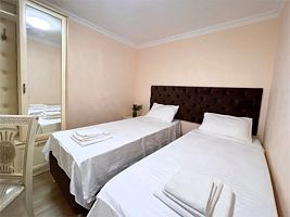 Двухместный номер Standard Корпус 4 с балконом и с видом на горы 2 отдельные кровати, Парк-отель Рубас, Дербент