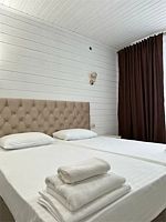 Двухместный номер Superior коттедж № 13 рядом с пляжем двуспальная кровать, Парк-отель Рубас, Дербент