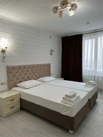 Двухместный номер Superior коттедж № 11 с балконом и с красивым видом из окна 2 отдельные кровати, Парк-отель Рубас, Дербент