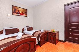 Стандарт 2-местный twin с балконом, Гостевой дом У Оксаны на Пионерской, Сочи