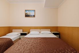 Апартаменты с отдельной спальней кухней, с видом на бассейн до 3 гостей, Гостевой дом Dolphin Park, Сириус