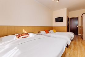 Стандарт с 2спальной  и 1 спальной кроватью до 4-х гостей с видом на море, Гостевой дом Dolphin Park, Сириус