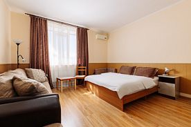 Стандарт с 2 спальной кроватью до 5 человек с видом на море, Гостевой дом Dolphin Park, Сириус