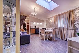 Семейный номер с двумя спальнями и гостиной, Отель Пушка ИНН, Санкт-Петербург