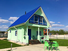 Салатовый коттедж, Дома в аренду Озеро Врево, Лужский район