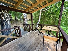 Двухместный номер Standard с красивым видом из окна двуспальная кровать, Туркомплекс Красный камень (Алтай), Бирюзовая Катунь