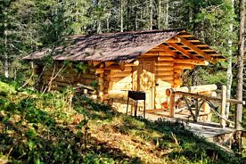 Охотничий домик, База отдыха Баба Яга, село Артыбаш