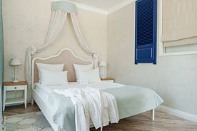 Двухместный люкс Provence №40 с 2 комнатами с красивым видом из окна двуспальная кровать, База отдыха Лель, Уфа