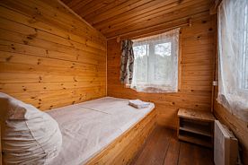 Домик на воде с баней, База отдыха Аленушка, Окуловский район