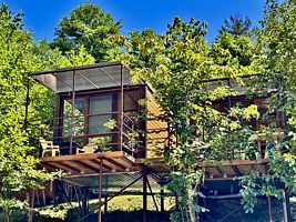 Мини-дома №8-9 для двоих Номера домов: 8-9, База отдыха Воронцовская Дача, село Воронцовка