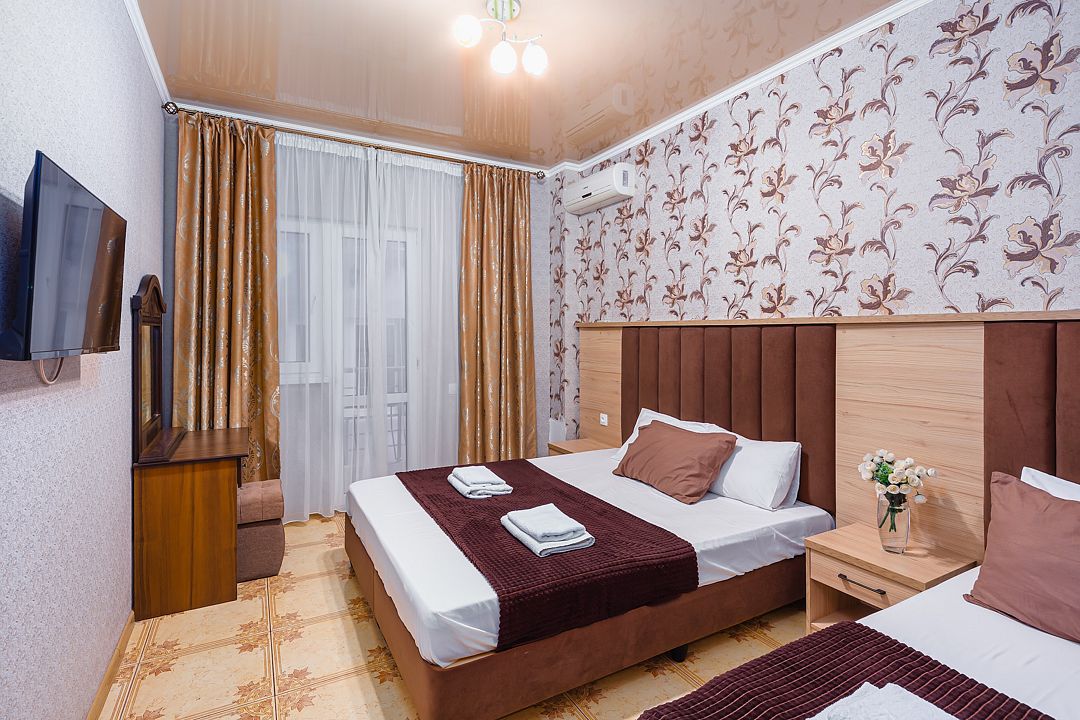 Семейный 6-местный 2-комнатный