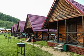 Летний домик, База отдыха Кедровый берег, Алтайский район