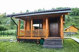 Панорамный дом Тайга, База отдыха Кедровый берег, Алтайский район