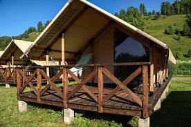 Сафари-тент, База отдыха Кедровый берег, Алтайский район