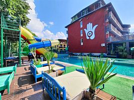 Двухместный номер с одной большой кроватью и балконом, База отдыха Марракеш, Сочи