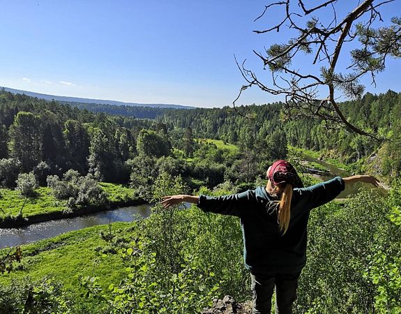 Отдых на реке Серга