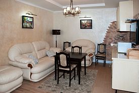 Люкс № К-1 3-комнатный с камином, Пансионат Красная Скала, Архыз