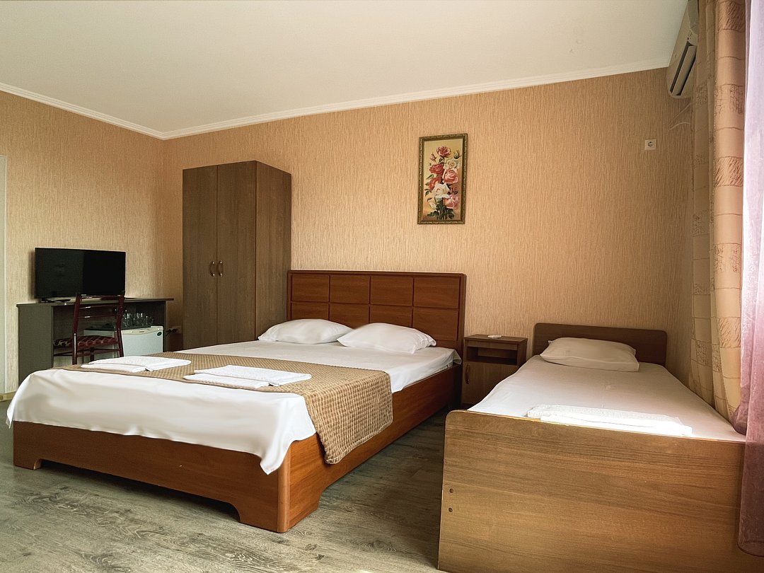 Семейный 5-местный 1-комнатный (с балконом)