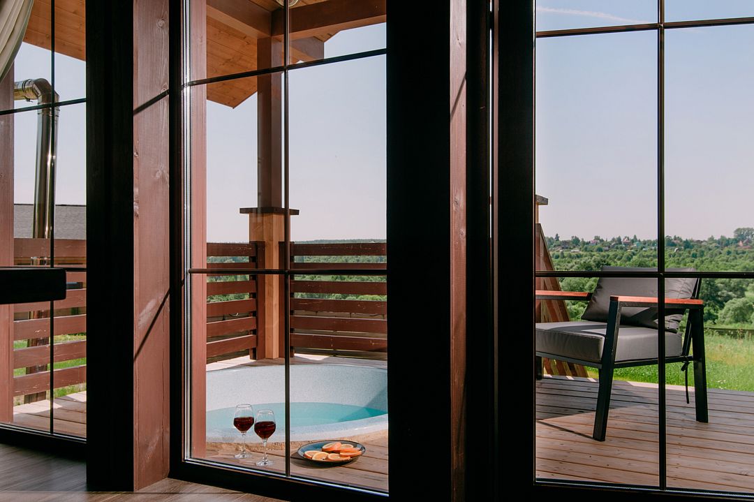 Лодж 2-местный 1-комнатный (S с купелью)