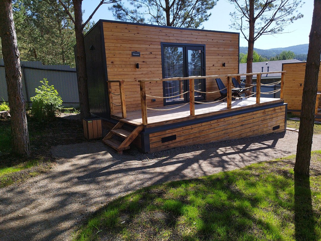 Домик 2-местный Малина | Манский фрейм, Красноярский край