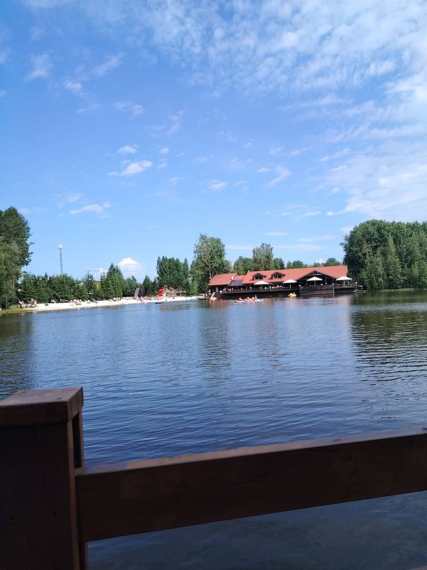 Фото 1 из отзыва о гостиничном комплексе Коробицыно-Каскад