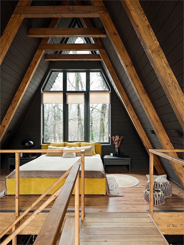 Коттедж 4-местный 2-комнатный (Пирамида)