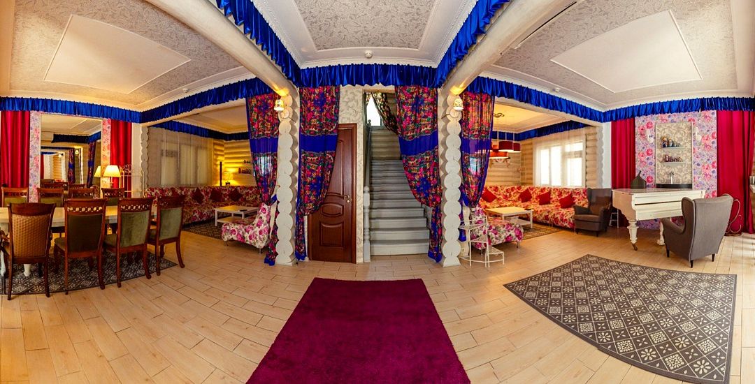 Коттедж 8-местный 4-комнатный (Матрешка)