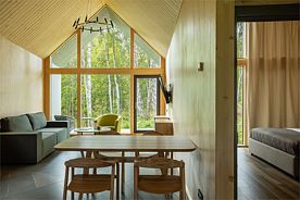 Вилла одноэтажная с 2 спальнями (с плитой), Курорт MARJA Villas & Spa, Петровское