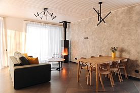 Вилла двухэтажная с 3 спальнями и чаном на живом огне, Курорт MARJA Villas & Spa, Петровское