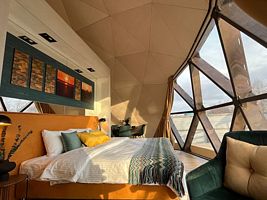 Геокупол "Лето", Гостевой глэмпинг "Геоточка", Искателей