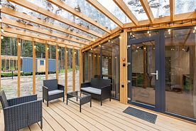 Дом баня, Глэмпинг Шестое Чувство, Городецкий район