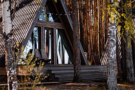 А-фрейм Городецкое море, База отдыха Море, Городецкий район