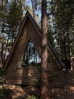 А-фрейм стилизованный, База отдыха Море, Городецкий район