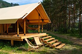 Глэмп, База отдыха Sol resort, Чемал