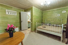 №4. 2-х местный номер с удобствами в номере (2 этаж), Гостевой дом УДачный, Манжерок