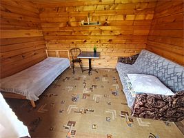 Летний номер, трехместный, Гостевой дом УДачный, Манжерок