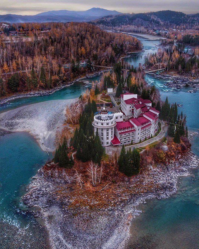 СПА-отель "Корона Алтая", Алтайский край, Катунь село Ая Алтайский район Бирюзовая Катунь село Нижнекаянча