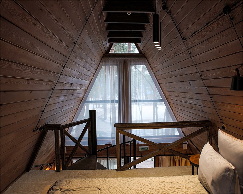 А-фрейм 2-местный 1-комнатный