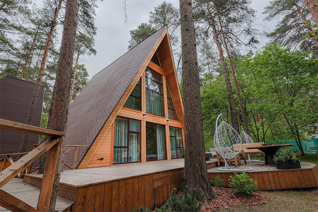 А-фрейм 2-местный 2-комнатный