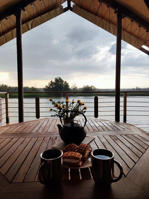 Фото 1 из отзыва о базе отдыха Донская Миля