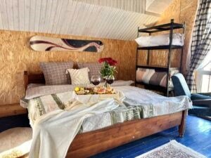 Дом 2-местный 1-комнатный Синий домик