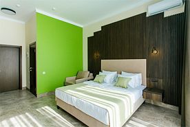 Стандарт DBL без балкона, База отдыха Бухта Мечты, Гагра