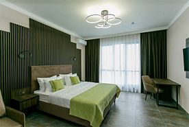 Комфорт DBL с видом на море и балконом, База отдыха Бухта Мечты, Гагра