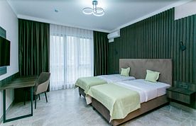 Комфорт TWIN с видом на море, База отдыха Бухта Мечты, Гагра