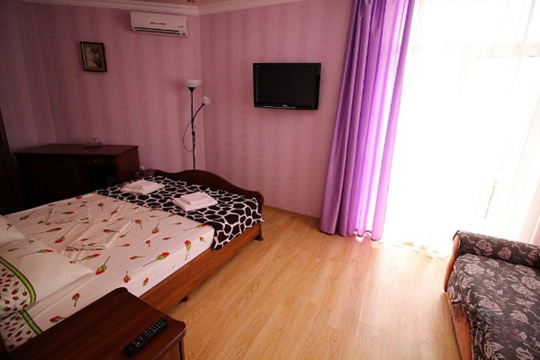 Номер 4-местный (с 2-спальной кроватью и диваном)