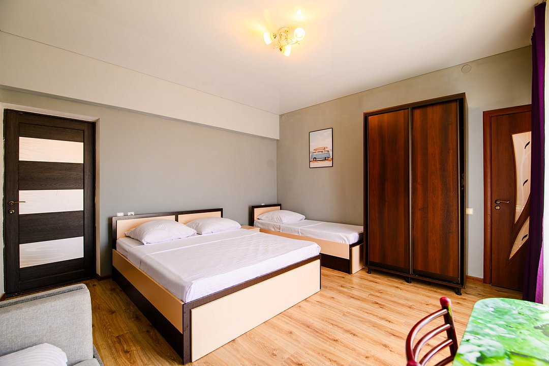 Комфорт 3-местный 1-комнатный (с балконом)