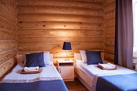 Эконом двухместный (удобства в блоке на два номера), Загородный комплекс Белые мосты, Питкяранта