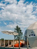 Купол №3, Глэмпинг Лисички-сестрички, Ширяево