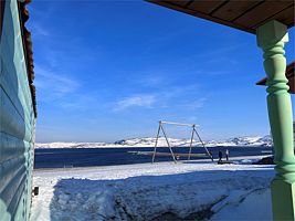 Дом № 7 с сауной, База отдыха SIYANIE SEVERA, село Териберка