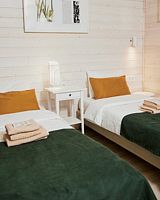 Стандарт Четырёхместный в гостевом доме, Загородный комплекс Белые мосты, Питкяранта